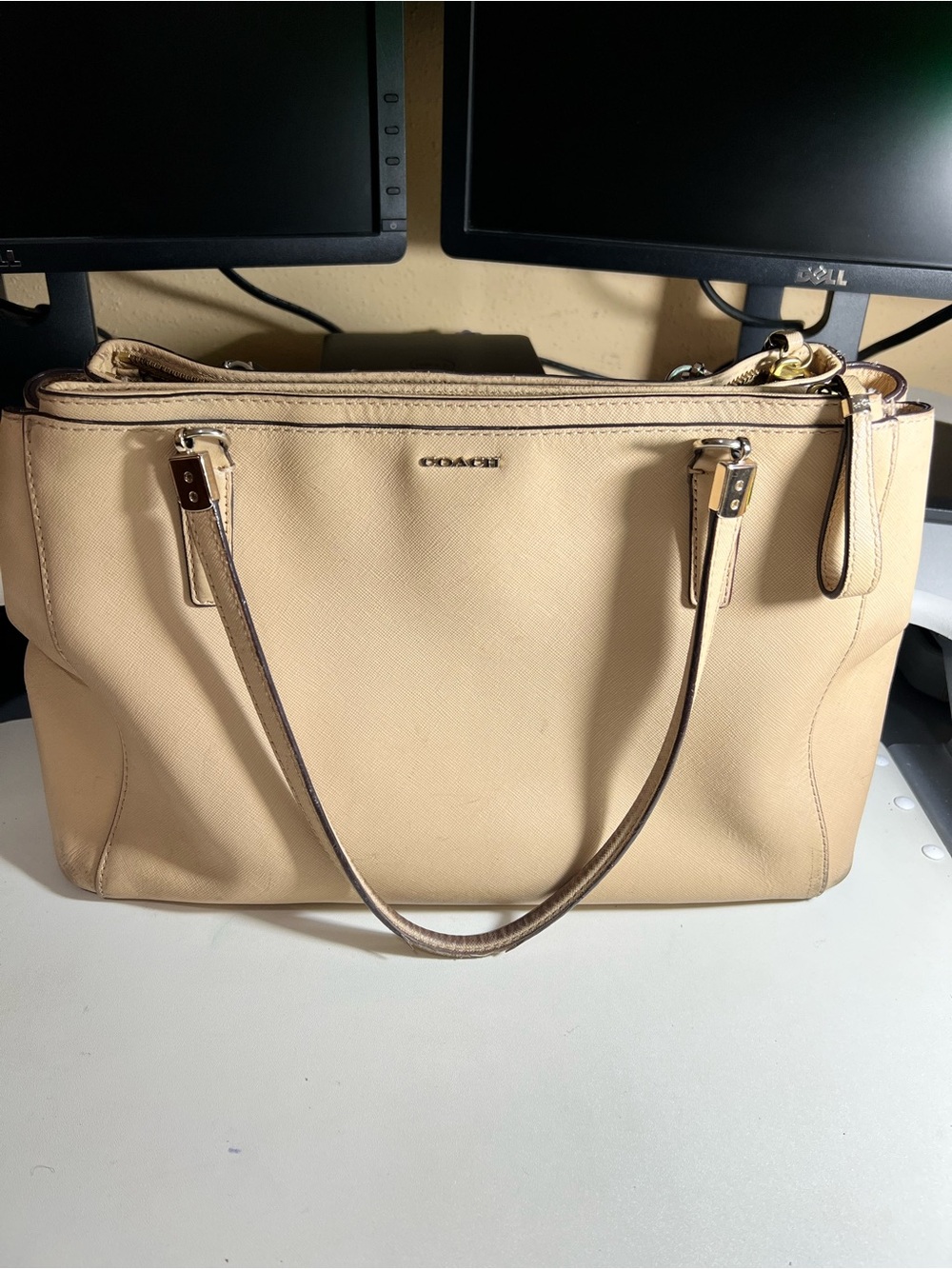 Coach Madison Christie Saffiano 29422